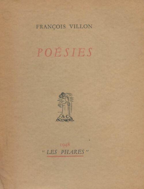Livrenpoche : Poésies - François Villon - Livre