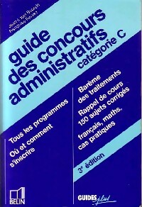 Livrenpoche : Guide des concours administratifs, catégorie C - Jean-Louis Boursin, Françoise Finniss - Livre