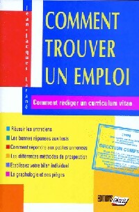 Livrenpoche : Comment trouver un emploi - Jean-Jacques Larané - Livre