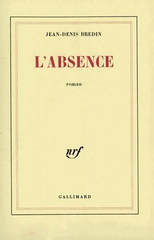Livrenpoche : L'absence - Jean-Denis Bredin - Livre