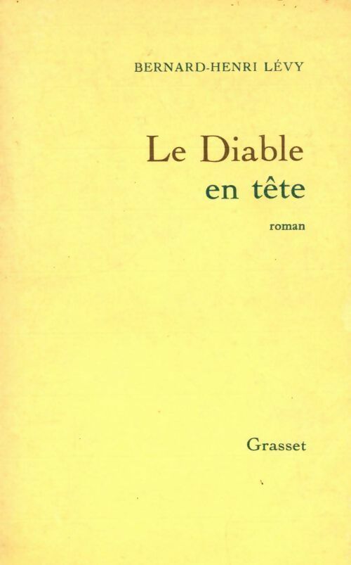 Livrenpoche : Le diable en tête - Bernard-Henri Lévy - Livre