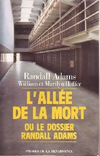 Livrenpoche : L'allée de la mort ou le dossier Randall Adams - Marilyn Hoffer, William Hoffer, Randall Adams - Livre