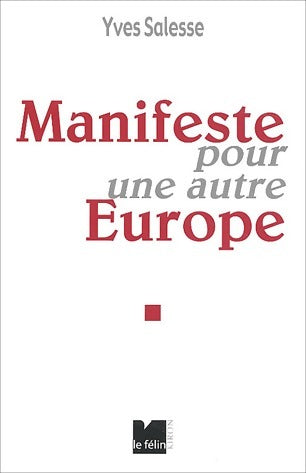 Livrenpoche : Manifeste pour une autre Europe - Yves Salesse - Livre
