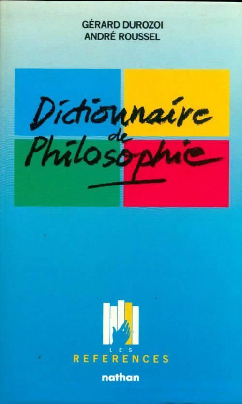 Livrenpoche : Dictionnaire de philosophie - Gérard Durozoi - Livre