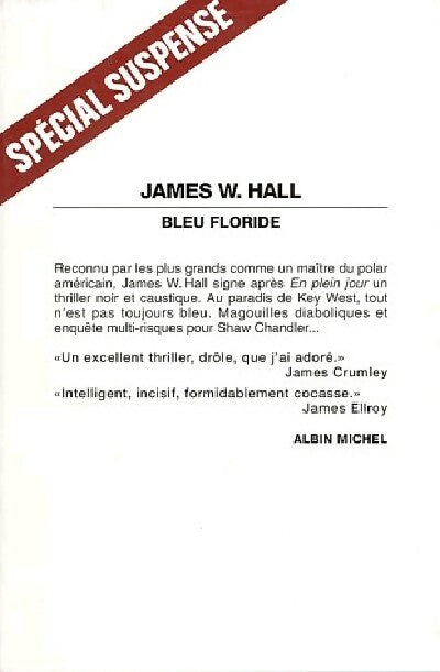 Livrenpoche : Bleu Floride - James W. Hall - Livre