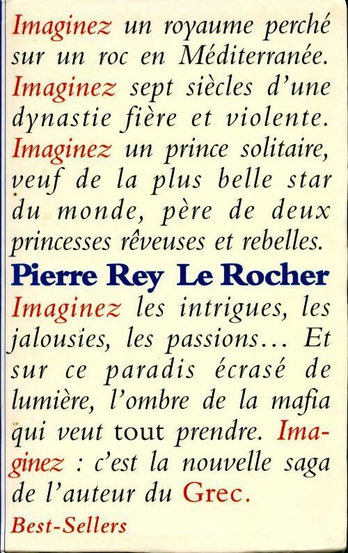 Le rocher - Pierre Rey -  Best-Sellers - Livre
