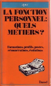 Livrenpoche : La fonction personnel : Quels métiers - Apec - Livre