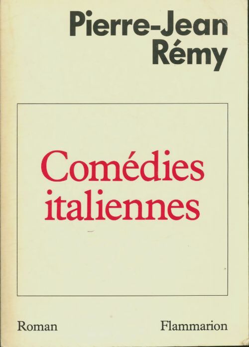 Livrenpoche : Comédies italiennes - Pierre-Jean Rémy - Livre