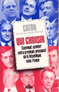 Livrenpoche : Qui choisir - Caton - Livre