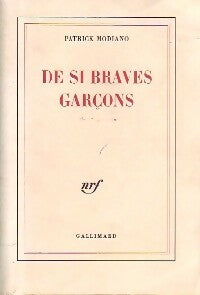 Livrenpoche : De si braves garçons - Patrick Modiano - Livre