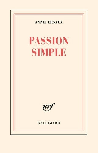Livrenpoche : Passion simple - Annie Ernaux - Livre