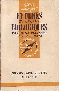 Livrenpoche : Rythmes et cycles biologiques - Alain Reinberg, Jean Ghata - Livre