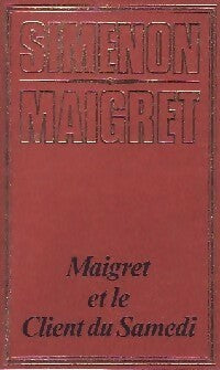Livrenpoche : Maigret et le client du samedi - Georges Simenon - Livre