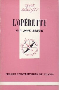 Livrenpoche : L'opérette - J. Bruyr - Livre