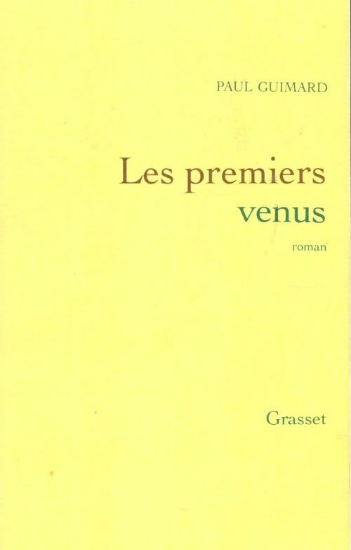 Livrenpoche : Les premiers venus - Paul Guimard - Livre