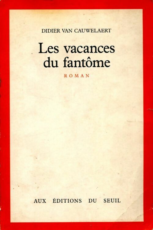 Livrenpoche : Les vacances du fantôme - Didier Van Cauwelaert - Livre