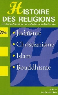 Livrenpoche : Histoire des religions - Collectif - Livre