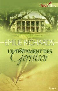 Livrenpoche : Le testament des Gerritsen - Emilie Richards - Livre