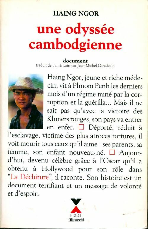 Une odyssee cambodgienne - Haing Ngor -  Fixot GF - Livre