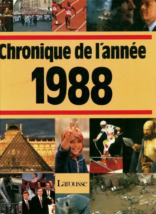 Livrenpoche : Chronique de l'année 1988 - Collectif - Livre