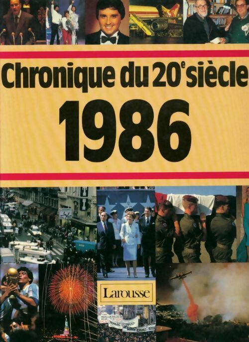 Livrenpoche : Chronique de l'année 1986 - Collectif - Livre