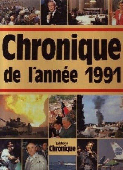 Livrenpoche : Chronique de l'année 1991 - Collectif - Livre
