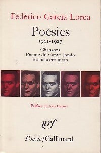 Poésies 1921-1927 - Federico Garcìa Lorca -  Poésie - Livre