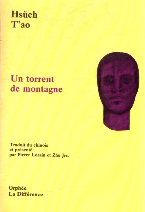 Un torrent de montagne - Hsüeh T'ao - Livre