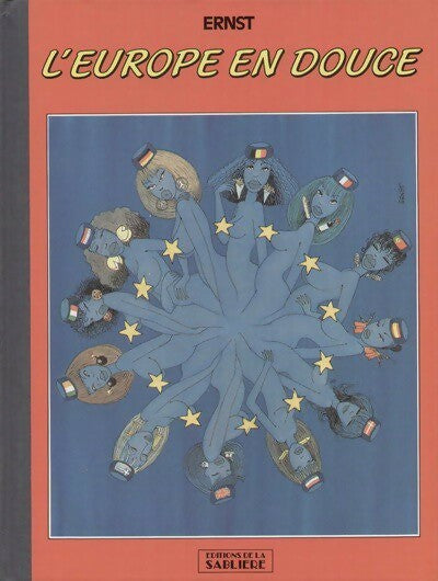 L'Europe en douce - Serge Ernst -  Sablière BD - Livre