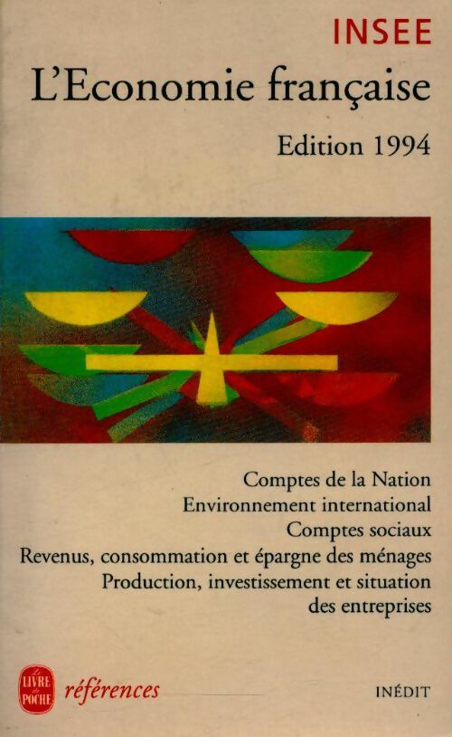Livrenpoche : L'économie française 1994 - INSEE - Livre