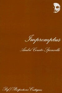 Impromptus - André Comte-Sponville -  Perspectives critiques - Livre