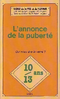 Livrenpoche : L'annonce de la puberté - Henri Joyeux - Livre