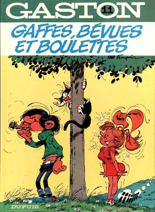 Livrenpoche : Gaston Tome XI : Gaffes, bévues et boulettes - Franquin - Livre