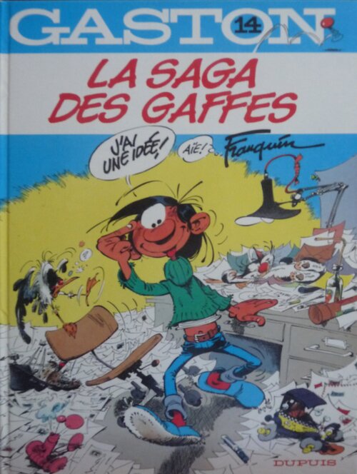 La saga des gaffes - Franquin - Livre