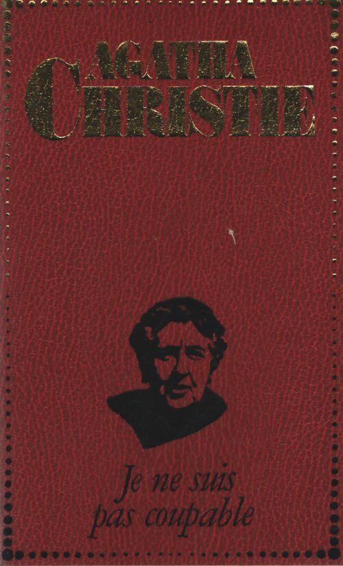 Je ne suis pas coupable - Agatha Christie - Livre