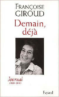 Livrenpoche : Demain, déjà - Françoise Giroud - Livre