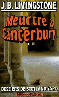 Livrenpoche : Meurtre à Canterbury - J.B. Livingstone - Livre