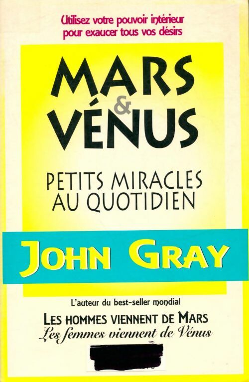 Livrenpoche : Mars & Venus. Petits miracles quotidiens - John Gray - Livre