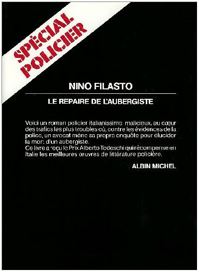 Livrenpoche : Le repaire de l'aubergiste - Nino Filasto - Livre