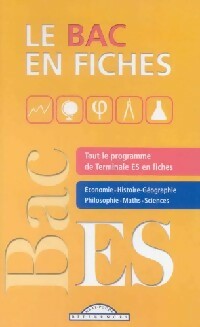 Livrenpoche : Le bac ES en fiches - Inconnu - Livre
