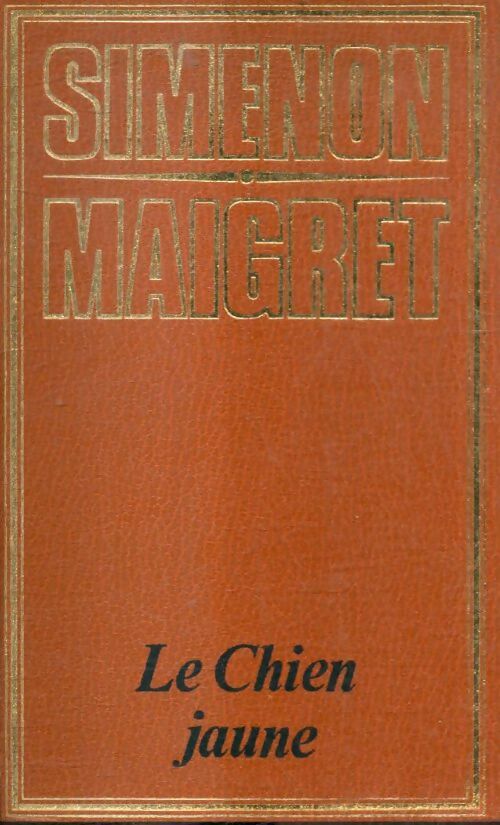 Livrenpoche : Le chien jaune - Georges Simenon - Livre