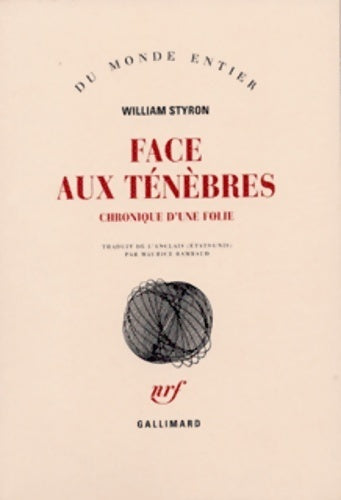 Livrenpoche : Face aux ténèbres - Michel Styron - Livre
