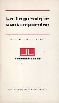Livrenpoche : La linguistique contemporaine - J.C. Pariente, G Bès - Livre