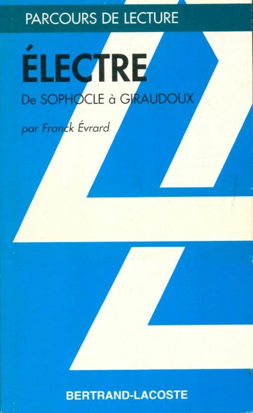 Livrenpoche : Electre - Franck Evrard - Livre