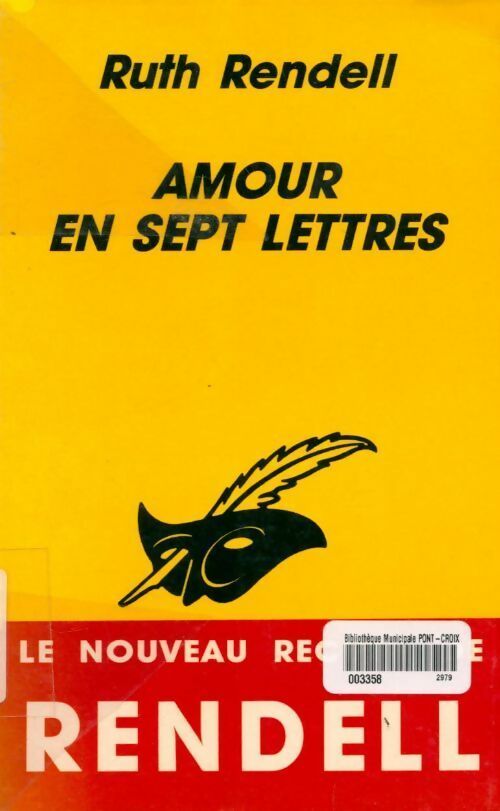 Livrenpoche : Amour en sept lettres - Ruth Rendell - Livre
