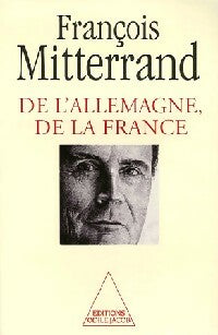 Livrenpoche : De l'Allemagne, de la France - François Mitterrand - Livre