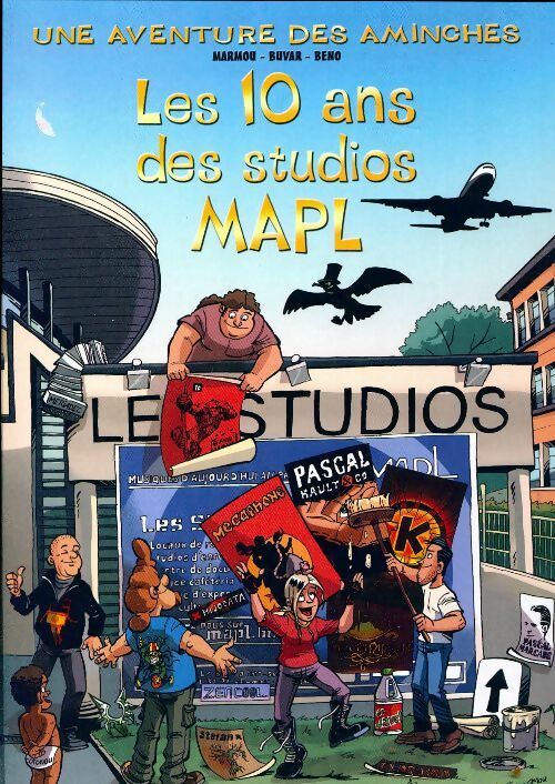 Les 10 ans des studios MAPL - Buvar ; Beno -  Chemin Faisant BD - Livre