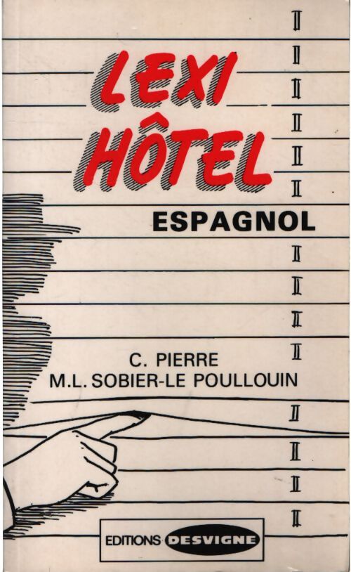 Lexi-Hôtel Français-Espagnol - M-L. Sobier, Le Poullouin - Livre