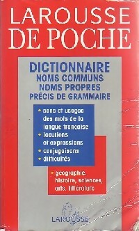 Dictionnaire des noms communs et des noms propres - X -  Larousse de poche - Livre
