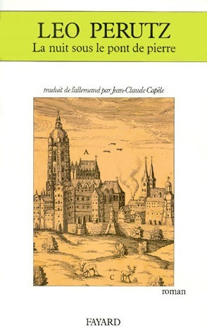 Livrenpoche : La nuit sous le pont de pierre - Leo Perutz - Livre